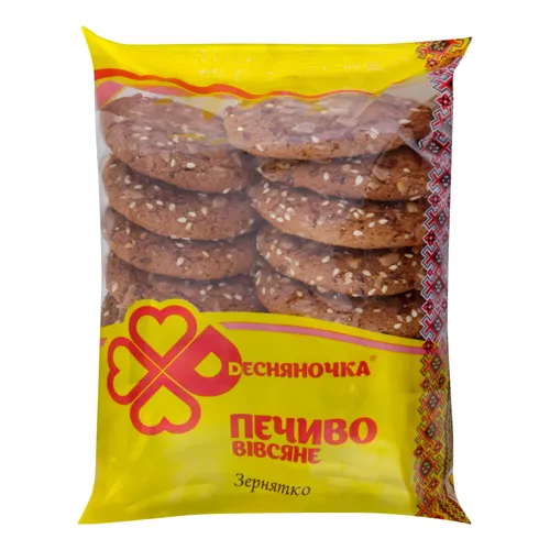 Печиво вівсяне Зернятко Десняночка м/у 400г