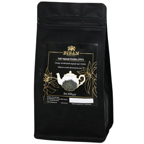 ЧАЙ BISAN ЧОРНИЙ PUERH 250Г