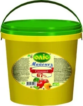 Майонез ОЛІС Столовий 67% 1л