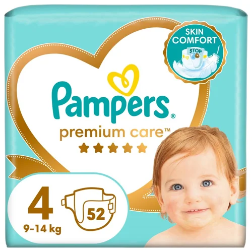 Підгузки Pampers Premium Care Maxi 4 9-14кг 52шт
