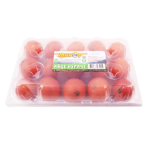 Яйця курячі Мінор С0 15шт