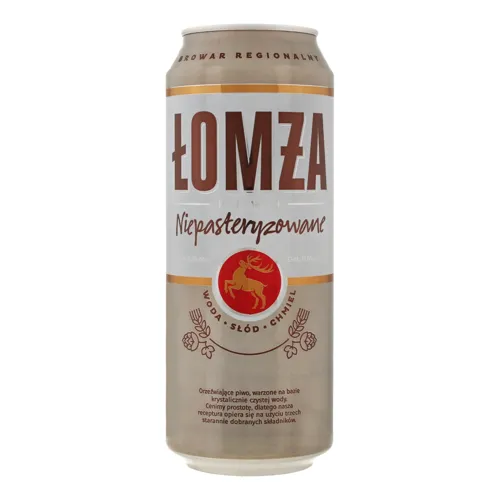 Пиво Непастеризоване 5,7% 0,5л ж/б Ломза