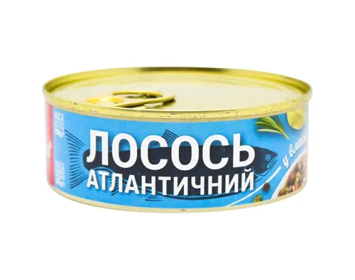 Лосось Banga RigaExtra Атлантичний у власному соку 230г