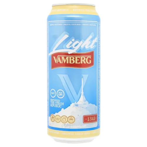Пиво Vamberg Light світле 3,8% 0,5л