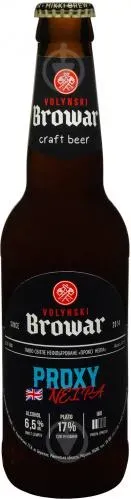 Пиво Volynski Browar Proxy Neipa світле нефільтроване 6,5% 0,35л