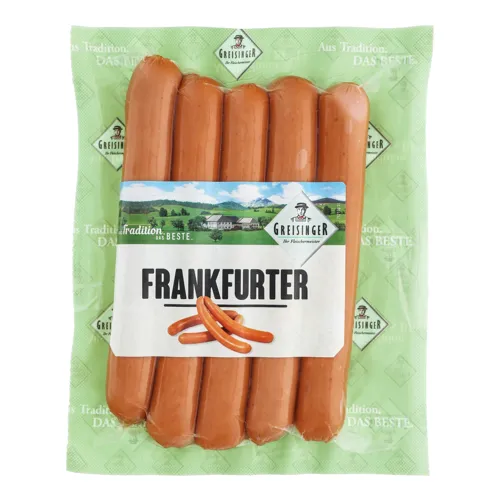Сосиски Франкфуртські Greisinger вищого ґатунку 300г