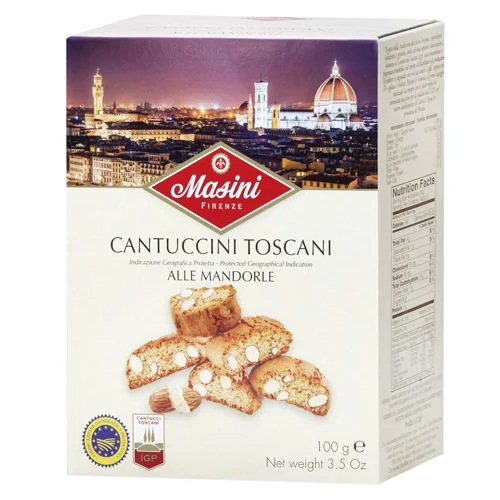 Печиво Masini Toscani IGP з мигдалем 100г