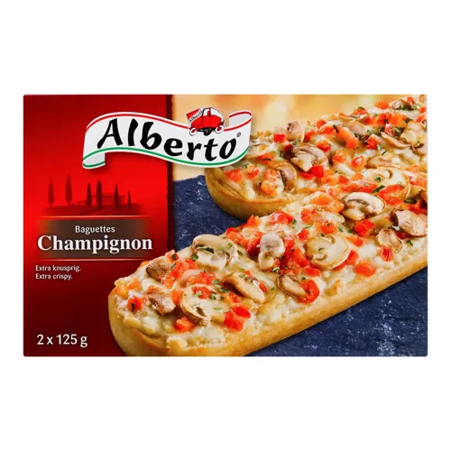 Багети заморожені з грибами Alberto к/у 2х125г