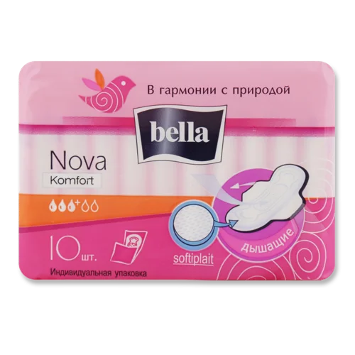 Гігієнічні Прокладки Nova Komfort Bella, 10шт, в/ґ