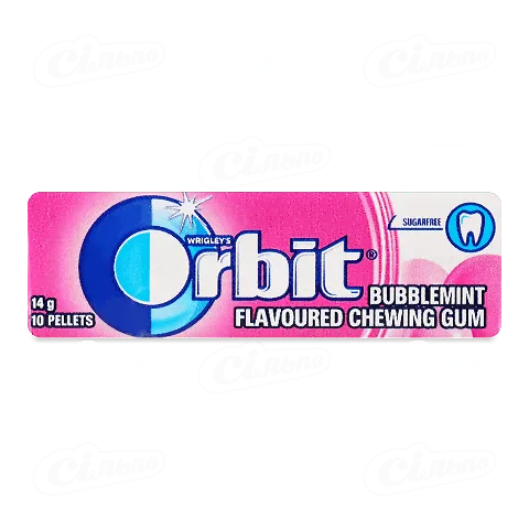 Жувальна гумка Wrigley's Orbit Білосніжний Bubblemint 14г