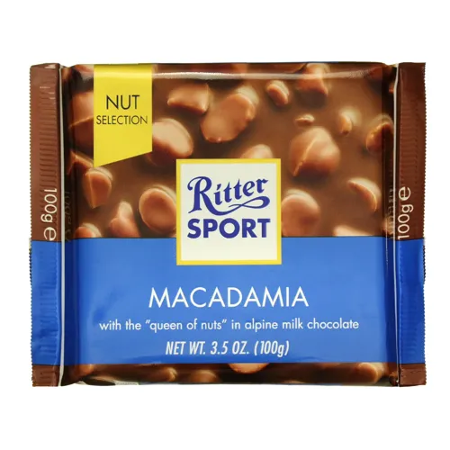Шоколад молочний «Macadamia» Ritter Sport 100г
