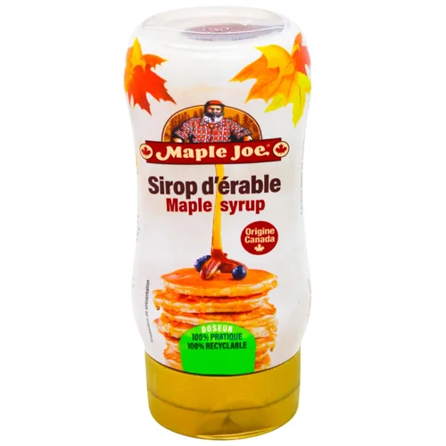 Бурштиновий кленовий сироп MAPLE JOE 312 г