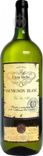 Вино "Совiньйон Блан" Магнум Casa Veche бiле сухе Аліанца Вин 1.5л