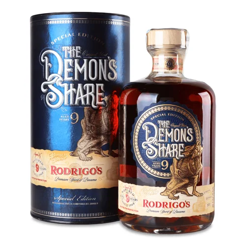 Ром The Demon`s Share Rodrigo’s Reserve 9 yo 0,7л