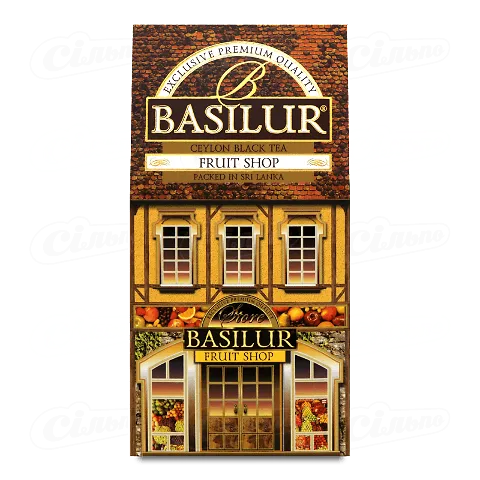 Чай чорний Basilur Fruit Shop, 100г
