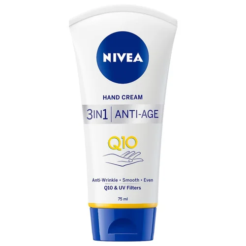 Крем для рук Nivea Антивіковий Q10 3в1 75мл