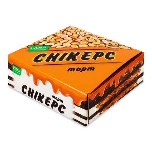 Торт Снікерс Гама Fresh Sandwiches Картонна Упаковка 1.5кг