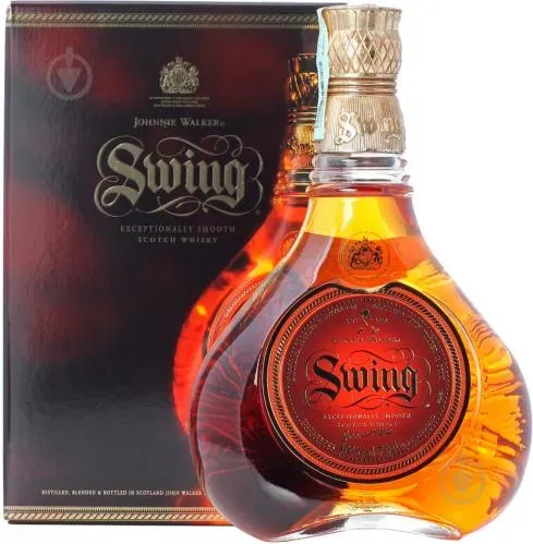 Віскі Джонні Уокер Свінг в коробці, 0,75л