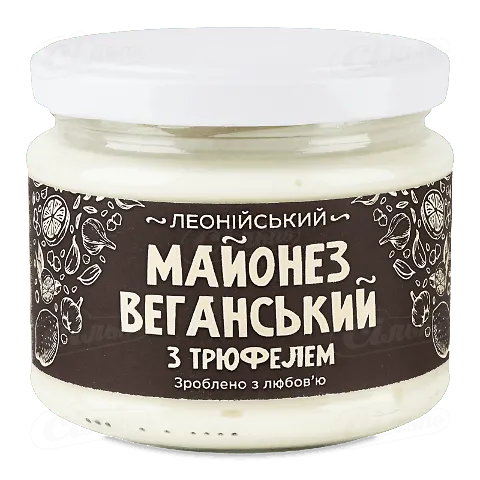 Майонез ЛТ Леонійський веганський з трюфелем, 250г
