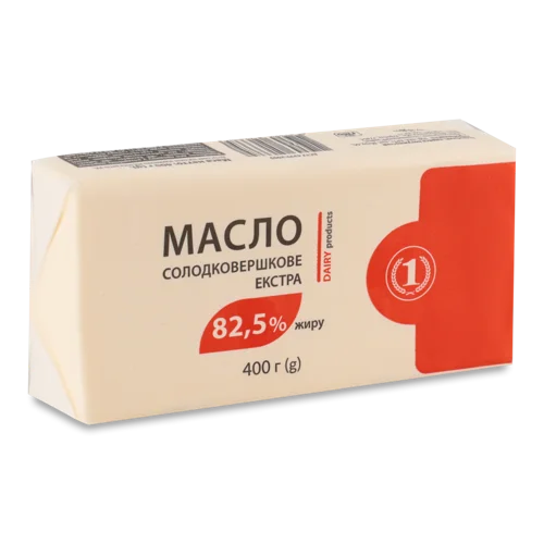 Масло Солодковершкове 82.5% Екстра ТМ '1', 400г