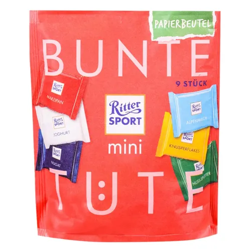 Шоколад Ritter Sport Міні Різнокольоровий мікс 150г
