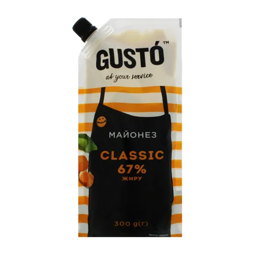 Майонез 67% Classic Gusto д/п 300г