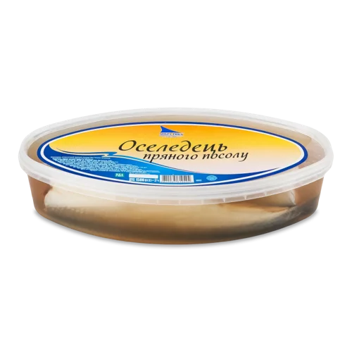 Оселедець Атлантичний Патраний Пряного Посолу, б/г, п/у 1.5кг
