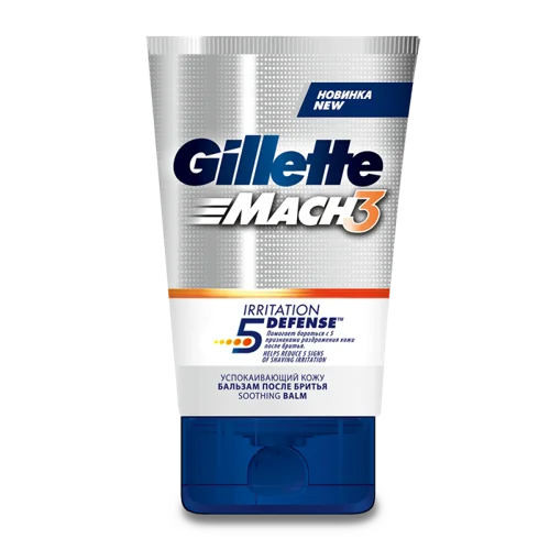 Бальзам Після Гоління Irritation Defense Mach3 Gillette, 100мл