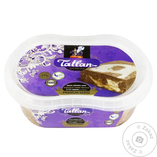 Халва Tatlan Тахінна з білим шоколадом 300г