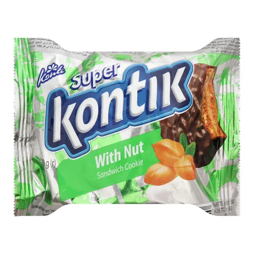 Печиво-сендвіч з горіхом Супер-Контік Konti м/у 50г