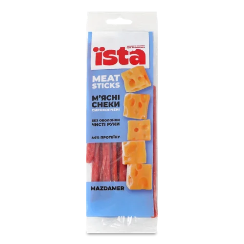 М'ясні Снеки З Сиром Mazdamer В/к, 0.08кг