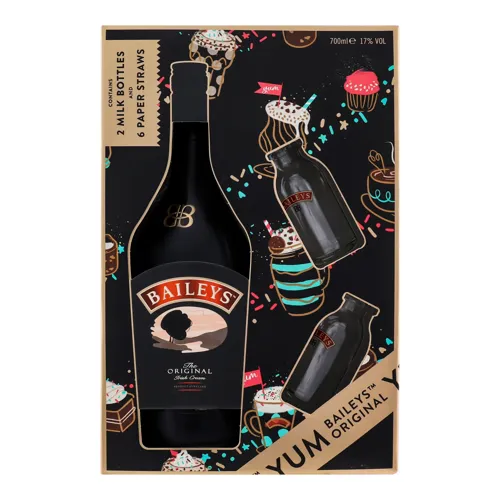 Набір Лікер 0.7л 17% Original+2 пляшки Baileys 1шт