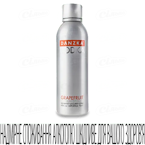 Горілка Danzka Grapefruit, 0,7л