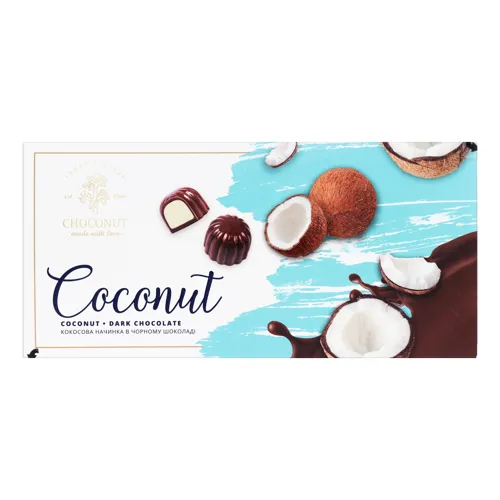 Цукерки шоколадні Coconut Choconut к/у 90г