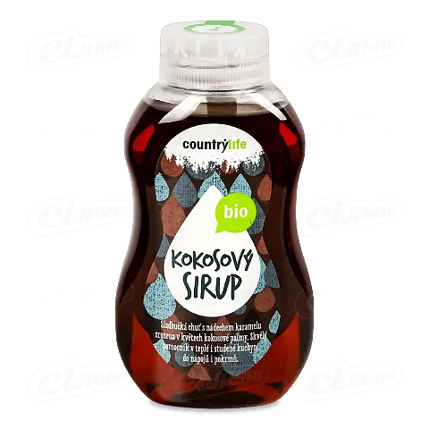 Сироп Country Life кокосовий, 250мл