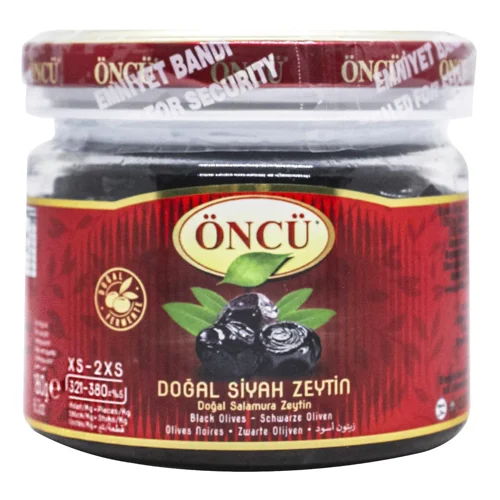 Оливки чорні Oncu в'ялені 180г