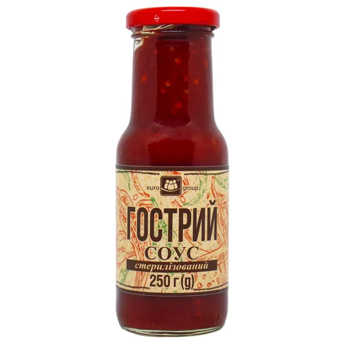 Соус Eurogroup Гострий 250г
