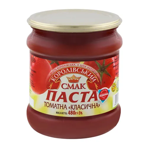 Паста томатна «Королівський смак» 25% твіст, 460г