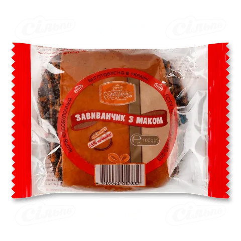Завиванчик Рум'янець з маком 100г