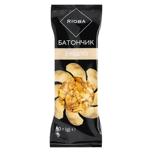 Батончик Rioba з кеш'ю 50г