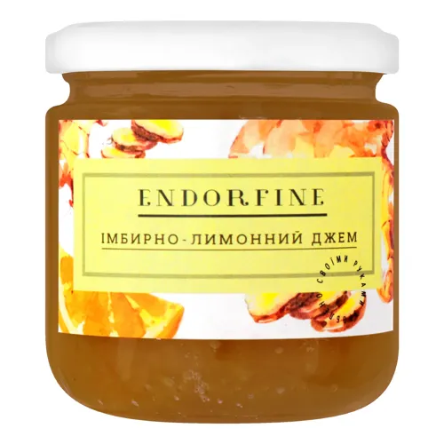 Джем імбирно-лимонний Endorfine с/б 234г