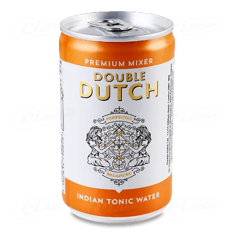 Напій Double Dutch Indian Tonic Water безалкогольний газований, 0,15л