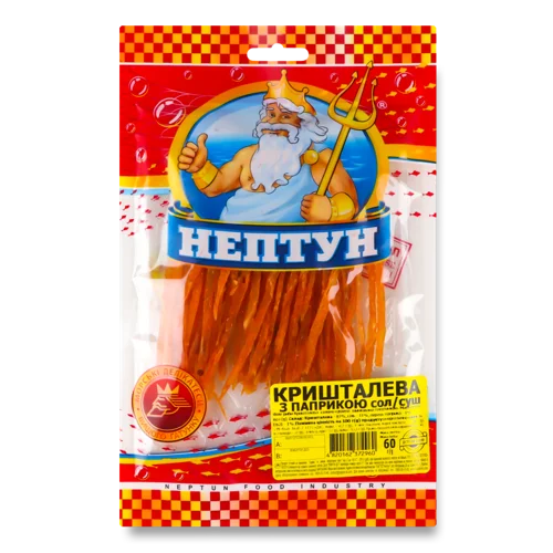 Солено-Сушена Кришталева З Паприкою, в/ґ, 60г