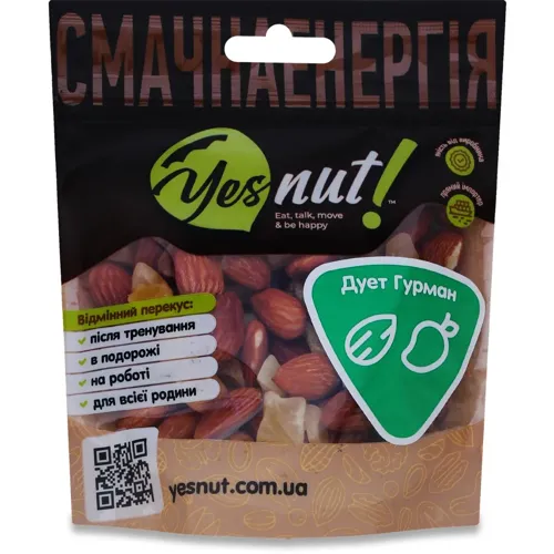 Суміш Yesnut! Дует Гурман горіхово-фруктова 100г