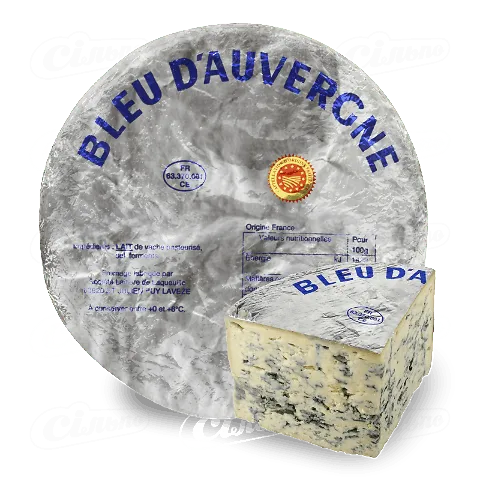 Сир «Блю Д’Овернь» Laqueuille 52% з коров'ячого молока, кг
