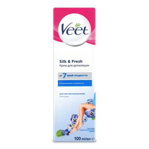Крем для Депіляції Silk&Fresh Veet для Чутливої Шкіри, 100мл