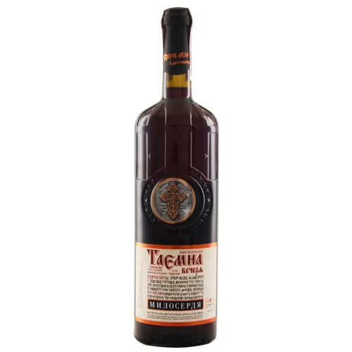Вино 0.7л 9-13% червоне напівсолодке Тайна Вечеря Tairovo пл