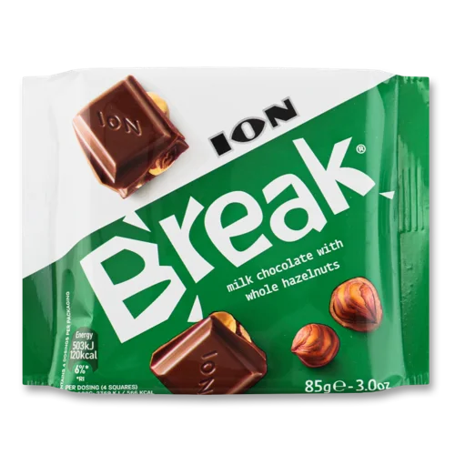 Шоколад Молочний З Лісовими І Горіхами, В/Ґ, 85г