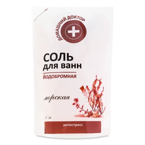 Сіль Йодобромна Ванна Домашній Доктор, 500 г