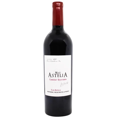 Вино Mas Astelia Cabernet Sauvignon Organic червоне сухе 14,5% 0,75л